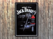 Blechschild *Jack Daniel's No. 3*